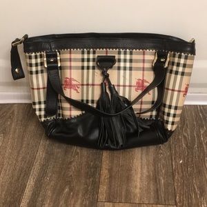 Rare Burberry handbag, authentic